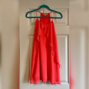 Fluorescent Pink Sun Dress (Double Zero brand, size M)